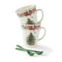Komplet 2 kubków Christmas Tree 400ml + łyżeczki Annual 2023 - 3