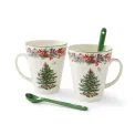 Komplet 2 kubków Christmas Tree 400ml + łyżeczki Annual 2023 - 4