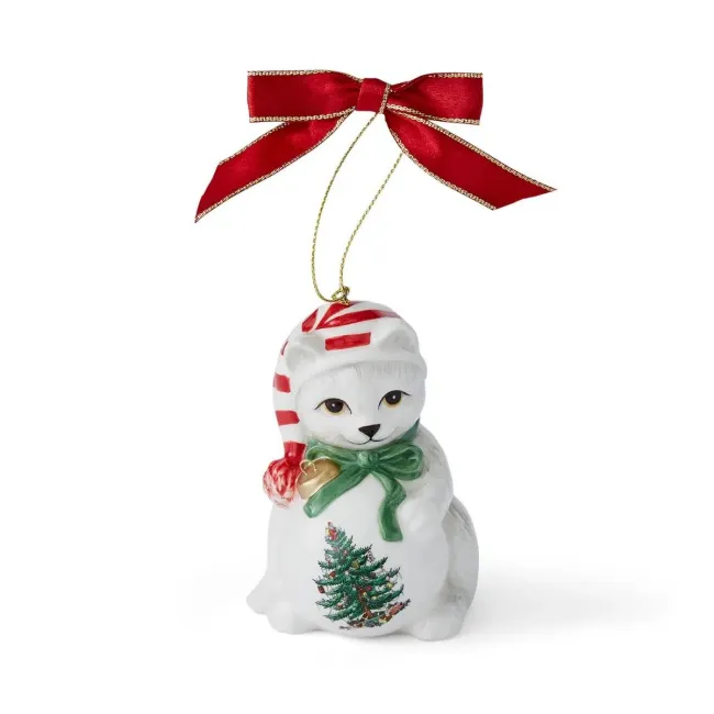Zawieszka Christmas Tree 8,5cm Playfull Kitten