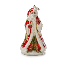 Dzwonek Św. Mikołaj 13cm Cardinal Christmas