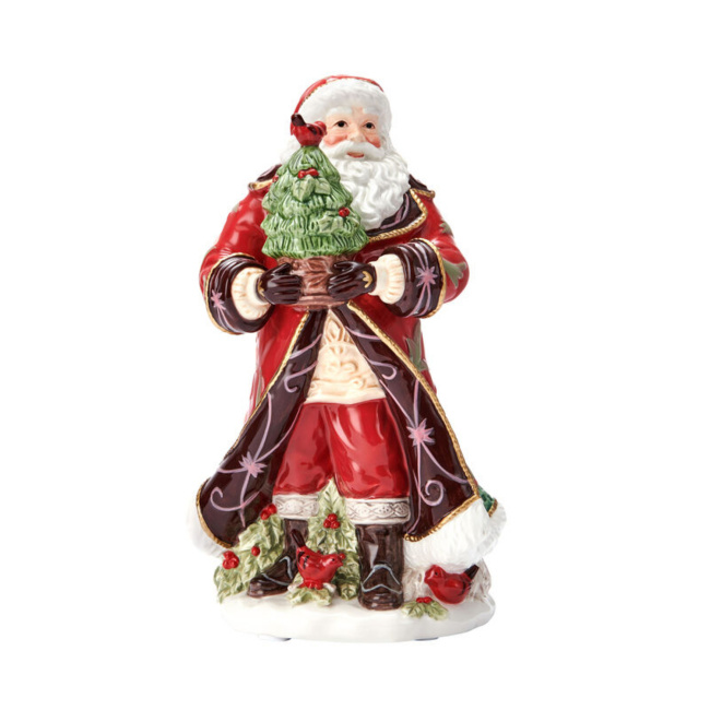 Santa Claus Figurine 26cm Chalet Collection - 1