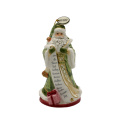 Santa Claus Bell 12.5cm Holiday Home Green - 1