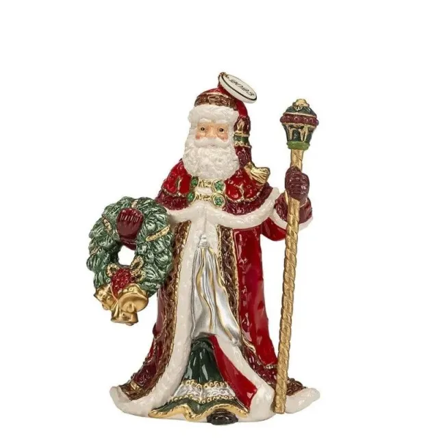 Dzwonek Św. Mikołaj 20cm Noel Holiday