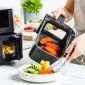 Frytkownica beztłuszczowa Bistro Double 2x4l podwójna - 5