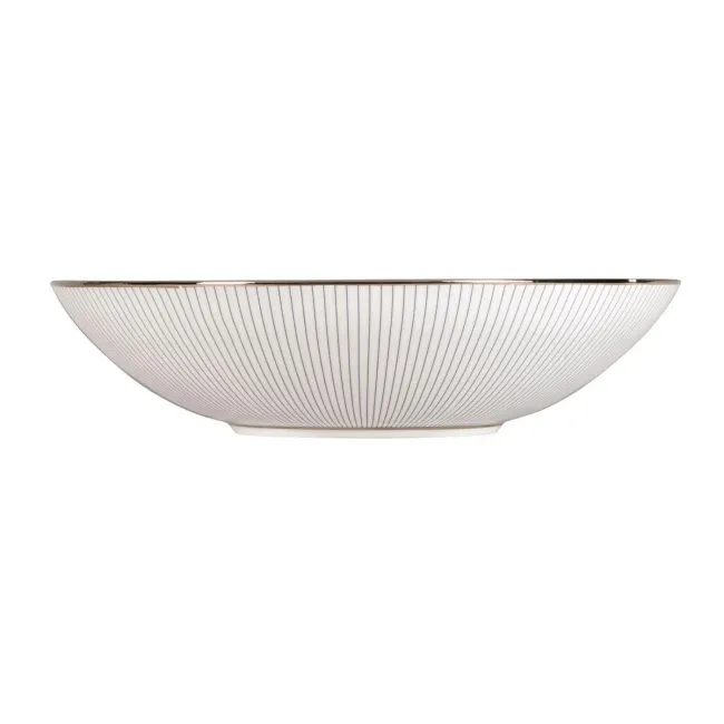 Jasper Conran Pin Stripe Deep Plate 21.5cm