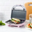 Toster Green Chef 3w1 różowy - 8
