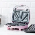 Toster Green Chef 3w1 różowy - 7