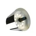 Top Bottle Lamp 1.3W, 103lm 3000K LED RGBW (battery + charger) chrome - 3