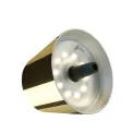 Lampa Top 2 na butelkę 1,3W 103lm 3000K (akumulator + usb C) złota - 3
