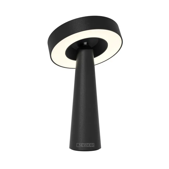 Lampa stołowa Tip 2,5W 245lm 2700-3000K led (akumulator + ładowarka) czarna