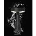 Tip Table Lamp 2.5W 245lm 2700-3000K LED (Battery + Charger) Black - 3