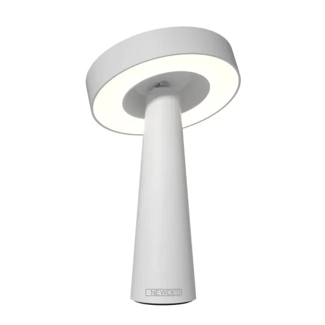 Lampa stołowa Tip led 2.5W 245lm 2700-3000K (akumulator + ładowarka) biała - 1