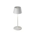 Lampa stołowa Seoul Micro 2.3W, 252lm, 2200-3000K (akumulator + ładowarka) biała - 1