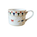 Xmas Carousel Cup with Saucer 350ml  - 2