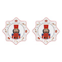 Zestaw 2 talerzy The Christmas Band 20cm gwiazda - 1