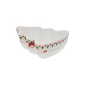 Xmas Carousel Christmas tree-shaped Bowl 20cm - 1