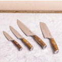 Nóż do warzyw 11cm akacjowy - 3