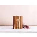 Blok na noże akacjowy Copper - 6