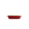 Ceramic Dish 33x19,5x7,5cm + Lid empire red - 6