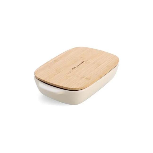 Naczynie ceramiczne 33x19,5x7,5cm Almond Cream