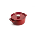 Cast Iron Pot 22cm 3,3l red