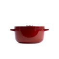 Cast Iron Pot 26cm 5,2l red - 13