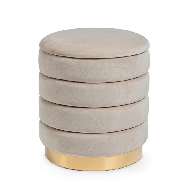 Darina Pouf 40x44cm beige