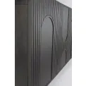 Orissa Dresser 180x82x42cm black wooden - 7
