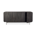 Orissa Dresser 180x82x42cm black wooden - 4