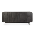 Orissa Dresser 180x82x42cm black wooden - 7