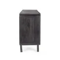 Orissa Dresser 180x82x42cm black wooden - 4