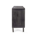 Orissa Dresser 180x82x42cm black wooden - 5