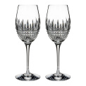 Set of 2 Lismore Diamond Essence glasses 350ml - 1
