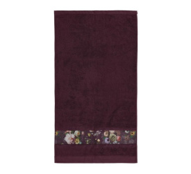 Ręcznik Fleur 60x110cm fioletowy 