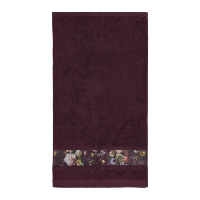 Ręcznik Fleur 60x110cm fioletowy  - 1