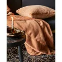 Furry pillow 50x50cm bright terra  - 2