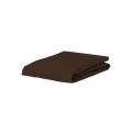 Sheet 100x220cm Organic Jersey Chocolate - 1