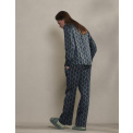 Spodnie od piżamy Mare Tesse rozmiar L zielono-granatowe - 3