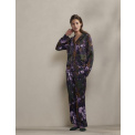 Pajama Top Reva Leila size L long sleeve green-purple - 5