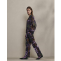 Pajama Top Reva Leila size M long sleeve green-purple - 3