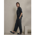 Pajama Top Suki Tilia size M short sleeve navy blue - 7
