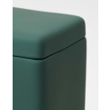 Pojemnik łazienkowy Edge 10,5x17cm ciemny zielony - 4