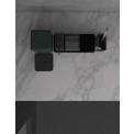 Pojemnik łazienkowy Edge 10,5x17cm ciemny zielony - 3