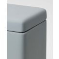 Pojemnik łazienkowy Edge10,5x17cm szary - 4