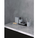Bathroom container Edge 10.5x17cm grey - 3
