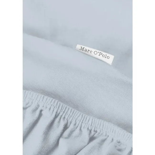 Prześcieradło 160x220cm organic jersey błękitny