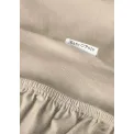 Sheet 200x220cm Organic Jersey Light Dark Sand