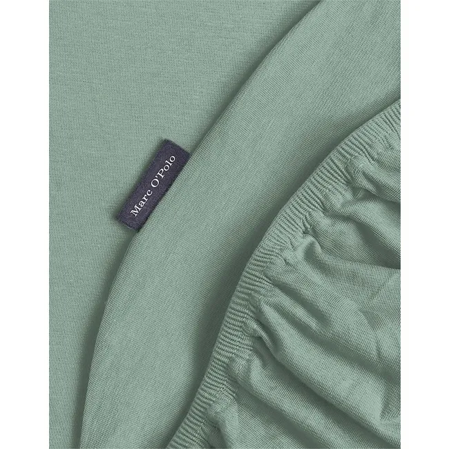 Prześcieradło 200x220cm organic jersey zielony