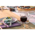 Komplet 6 filiżanek ze spodkiem Napoli 250ml do kawy - 2
