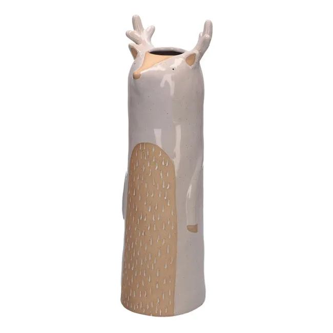 Gliamicidelbosco 9.5x33cm vase in the shape of a deer - 1